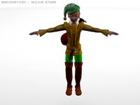 Elf 3D Model
