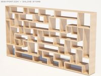 Shelf Tetris 3D Model