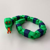 Toy Snake 3D Model