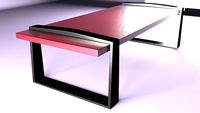 Street bench 3D Model