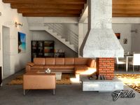 Living room 09 3D Model
