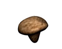Download free 3D Cartoon Mushroom 3D Model