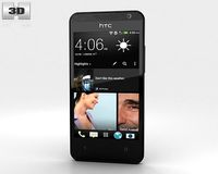 HTC Desire 300 Black 3D Model