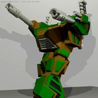 Mechwarrior Mech Blade 3D Model