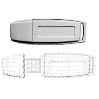 USB Flash Drive 01 3D Model
