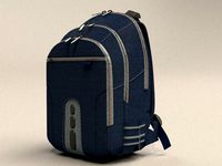 Backpack targus 3D Model