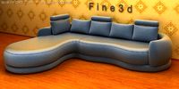 01multiplayer Sofa034 3D Model