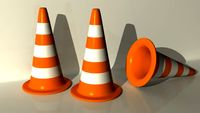 Traffic Cone 3D Model