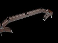 Simple Elevated Walkway 3D Model