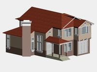Villa 081 3D Model