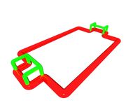 Foos ball field 3D Model