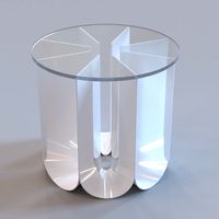 Roche Bobois Iride end table 3D Model