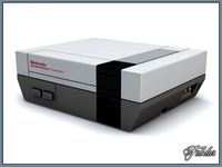 NES console only 3D Model