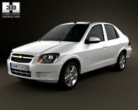 Chevrolet Prisma 2013 3D Model