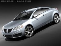 Pontiac G6 Coupe 3D Model