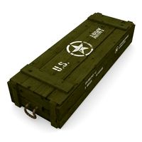 US army crate 3D Model