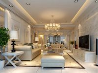 High Quality Living Dining Room 05 3D Model