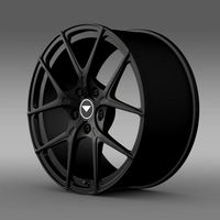Porsche 991 v gt 2014 rim 3D Model