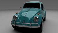 VW Beetle 3D Model