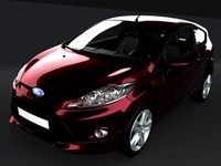 Ford Fiesta 2008 3D Model