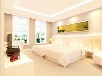 Hotel Room or Bedroom 004 3D Model