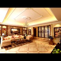 Photorealistic Living Room 0035 3D Model