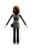 Cartoon Girl Sophie 3D Model