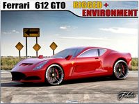 Ferrari 612 GTO concept 3D Model