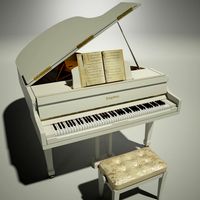 Grand Piano 3D Model