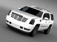 Cadillac Escalade Hybrid 3D Model