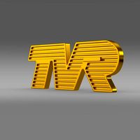 Tvr Logo 3D Model