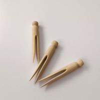 Wooden Clothespin v2 3D Model