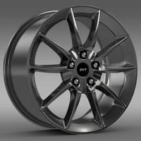 Ford Mustang Shelby GT500KR 2008 rim 3D Model