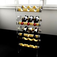 Convexshapes Kitchen Decorations Wine rack 3D Model