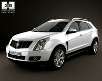 Cadillac SRX 2013 3D Model