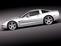 Chevrolet Corvette C5 targa 3D Model