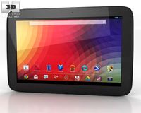 Google Nexus 10 3D Model