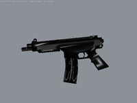 Submachine Gun 3D Model