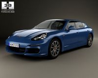 Porsche Panamera 4S Executive 2014 3D Model