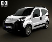 Citroen Nemo Multispace 2011 3D Model
