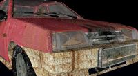 Rusty car 3D Model