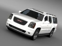 GMC Yukon XL 3D Model