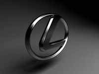 Lexus Logo 3D Model