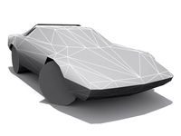 Lancia Stratos Base 3D Model