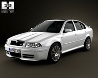 Skoda Octavia RS Tour 2000 3D Model