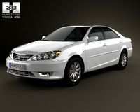 Toyota Camry XV30 2004 3D Model