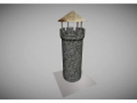 Medieval tower 3D Model