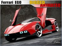 Ferrari Ego concept 3D Model