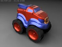Toy Truck 3D Model