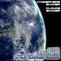 Earth Planet shaded v2 3D Model